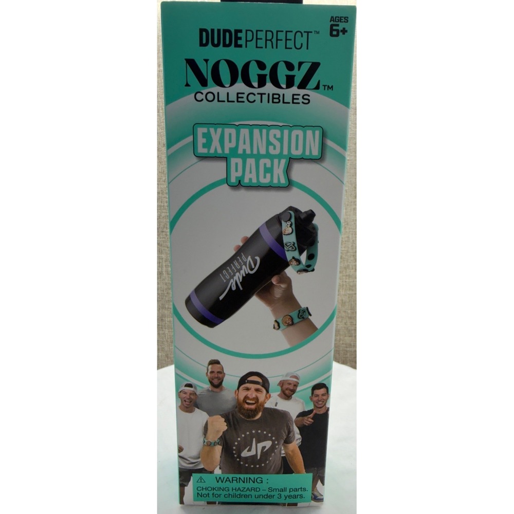 Dude Perfect Noggz‎ Collectibles Expansion Pack 5 Charms Silicone Strap New Seal